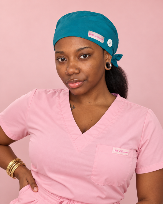 Aqua Shift Scrub Cap