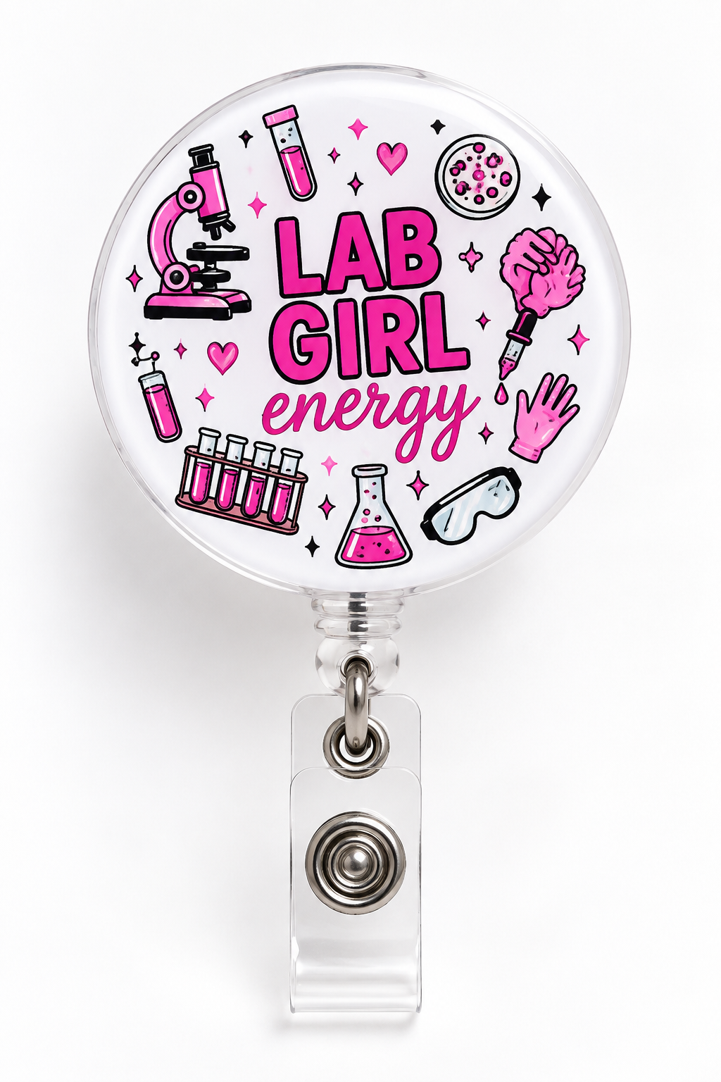 Lab Girl Energy Badge Reel