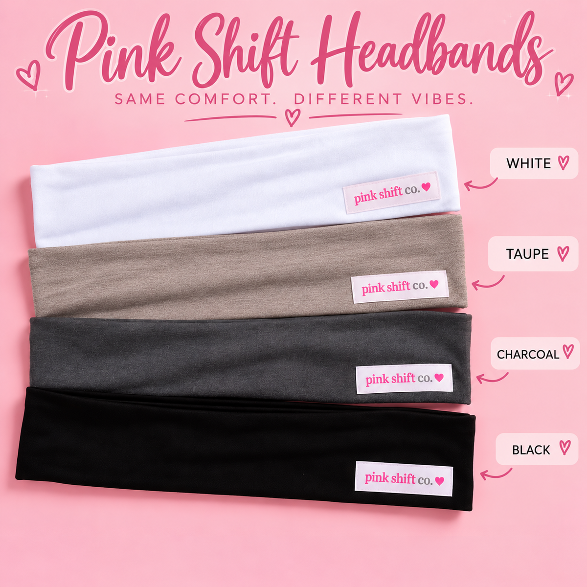 Pink Shift Headband