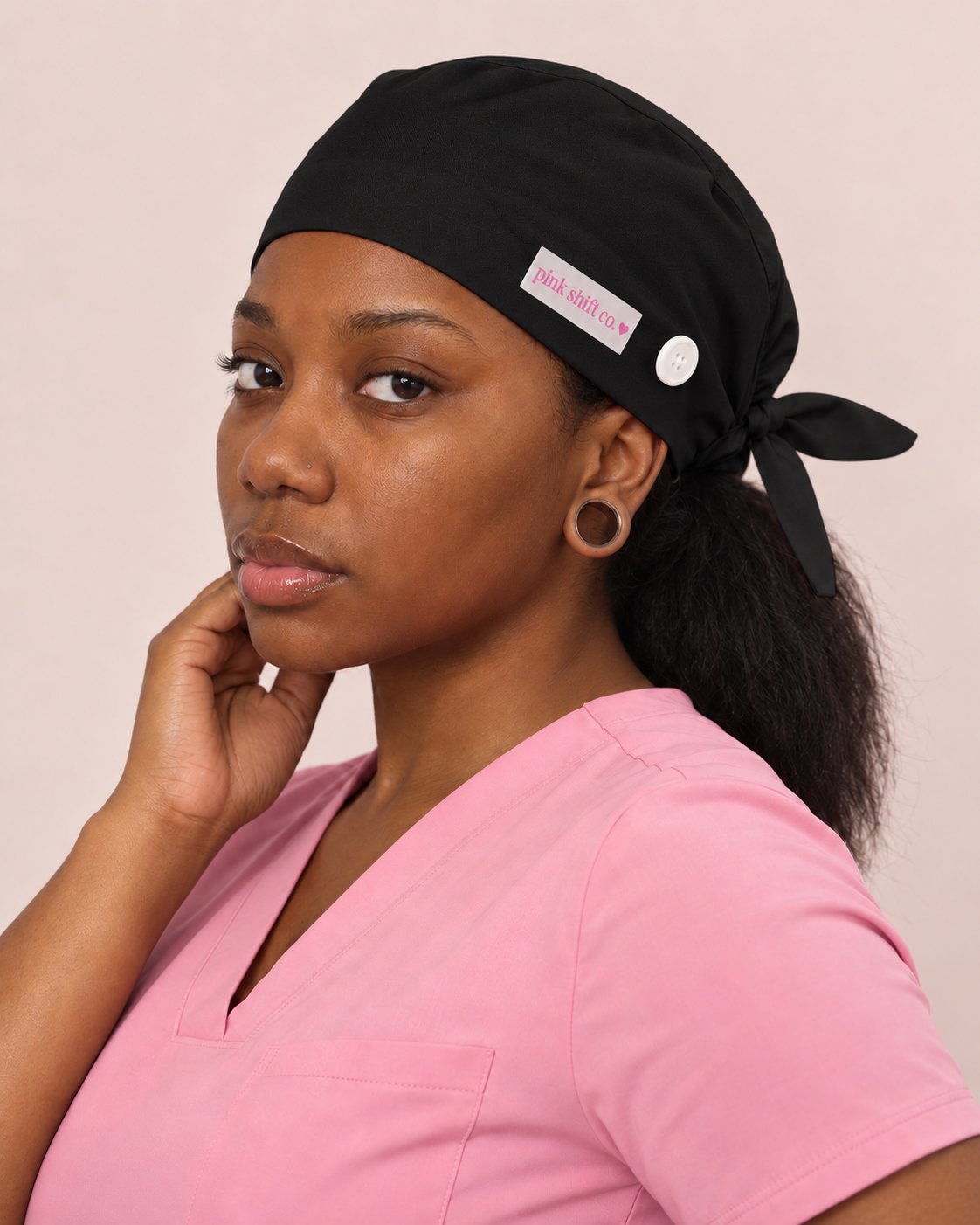 Blackout Scrub Cap 🖤